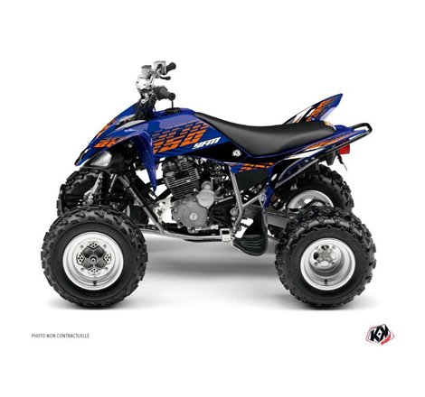 Kit Déco Quad Flow Yamaha 250 Raptor Orange (2008-2014)