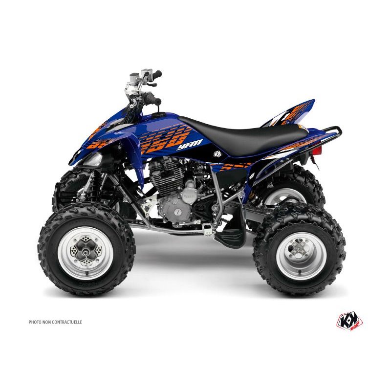 Kit Déco Quad Flow Yamaha 250 Raptor Orange (2008-2014)