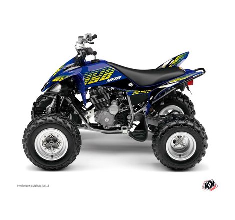 Kit Déco Quad Flow Yamaha 250 Raptor Jaune (2008-2014)