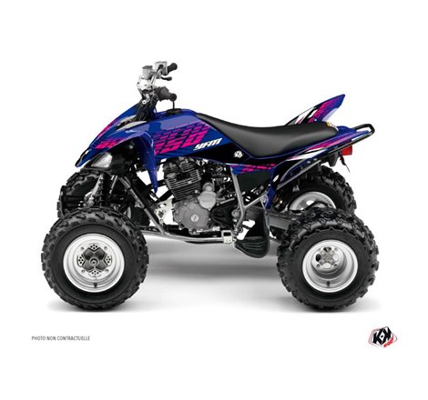 Kit Déco Quad Flow Yamaha 250 Raptor Rose (2008-2014)