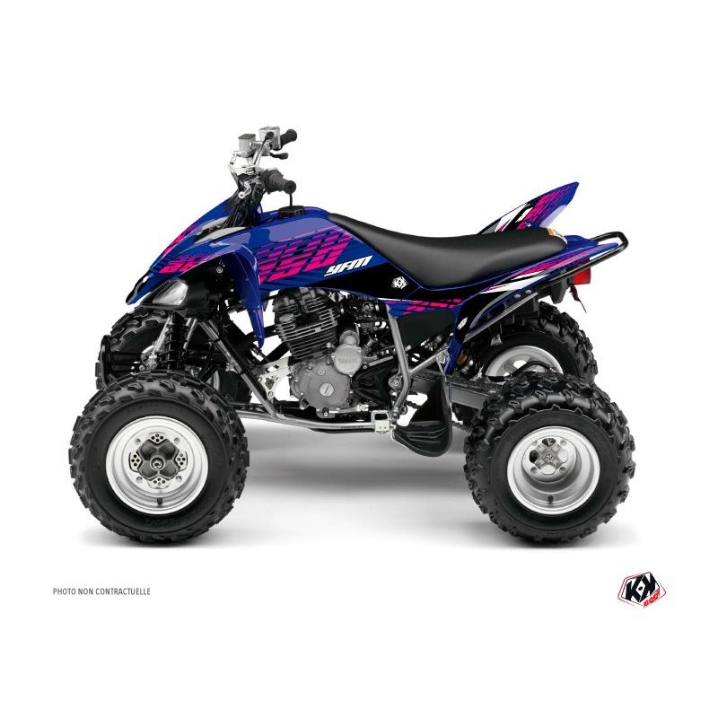 Kit Déco Quad Flow Yamaha 250 Raptor Rose (2008-2014)