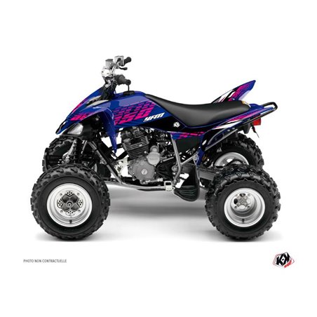 Kit Déco Quad Flow Yamaha 250 Raptor Rose (2008-2014)