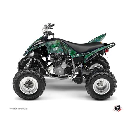 Kit Déco Quad Camo Yamaha 250 Raptor Vert (2008-2014)