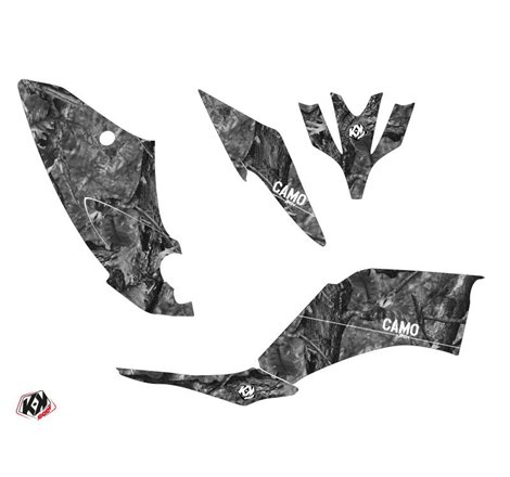 Kit Déco Quad Camo Yamaha 250 Raptor Gris (2008-2014)