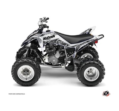 Kit Déco Quad Predator Yamaha 250 Raptor Blanc (2008-2014)