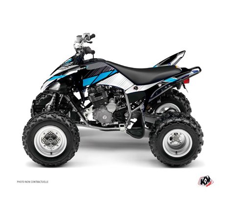 Kit Déco Quad Stripe Yamaha 250 Raptor Noir (2008-2014)