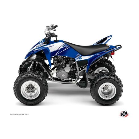 Kit Déco Quad Stripe Yamaha 250 Raptor Bleu Nuit (2008-2014)