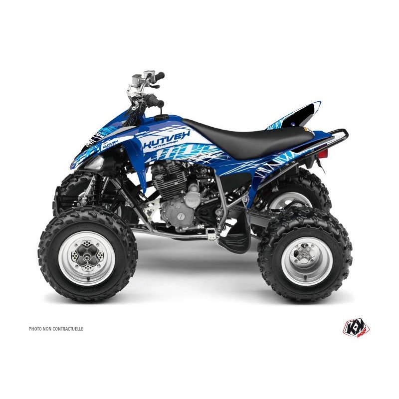 Kit Déco Quad Eraser Yamaha 250 Raptor Bleu (2008-2014)