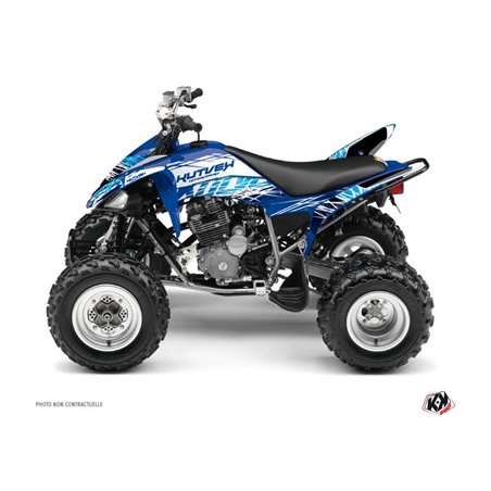 Kit Déco Quad Eraser Yamaha 250 Raptor Bleu (2008-2014)