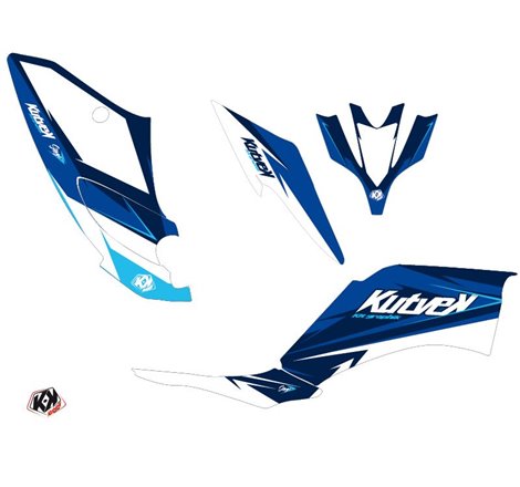 Kit Déco Quad Stage Yamaha 250 Raptor Bleu (2008-2014)
