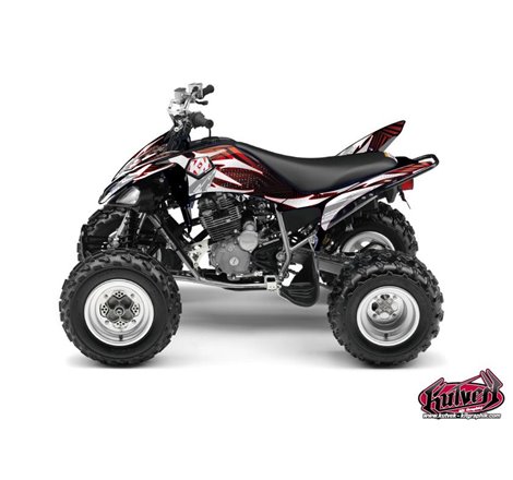 Kit Déco Quad Graff Yamaha 250 Raptor Rouge (2008-2014)