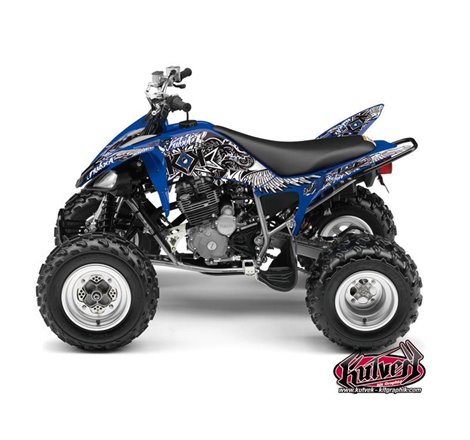 Kit Déco Quad Demon Yamaha 250 Raptor Bleu (2008-2014)