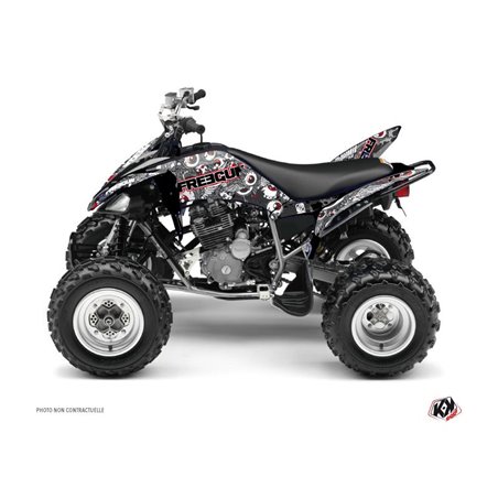 Kit Déco Quad Freegun Eyed Yamaha 250 Raptor Rouge (2008-2014)