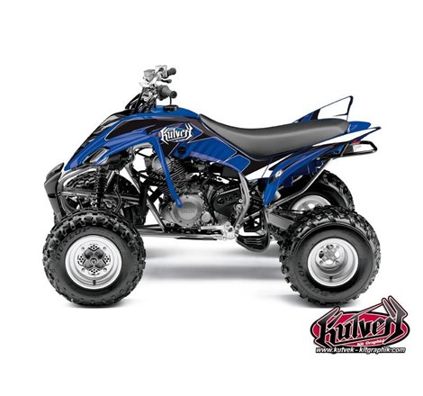Kit Déco Quad Factory Yamaha 350 Raptor Bleu (2005-2015)
