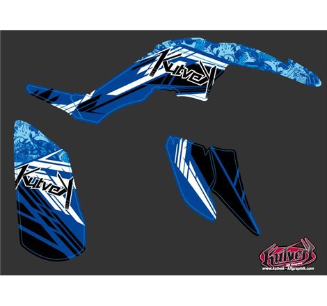 Kit Déco Quad Spirit Yamaha 350 Raptor Bleu (2005-2015)