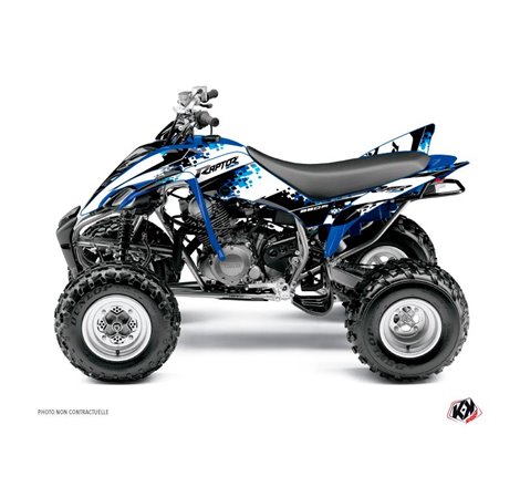 Kit Déco Quad Hangtown Yamaha 350 Raptor Bleu (2005-2015)