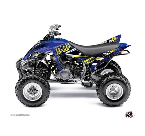 Kit Déco Quad Flow Yamaha 350 Raptor Jaune (2005-2015)