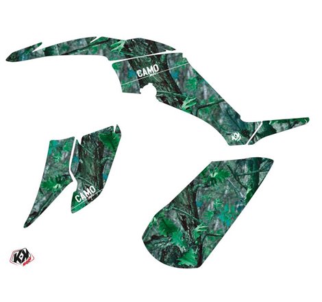 Kit Déco Quad Camo Yamaha 350 Raptor Vert (2005-2015)