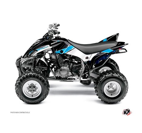 Kit Déco Quad Stripe Yamaha 350 Raptor Noir (2005-2015)