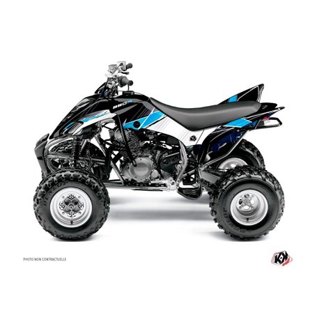 Kit Déco Quad Stripe Yamaha 350 Raptor Noir (2005-2015)