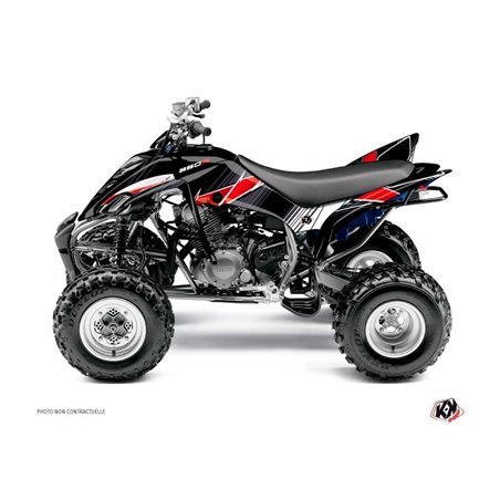 Kit Déco Quad Stripe Yamaha 350 Raptor Rouge (2005-2015)