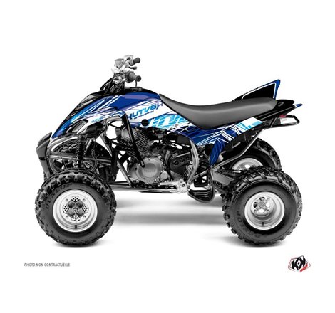 Kit Déco Quad Eraser Yamaha 350 Raptor Bleu (2005-2015)