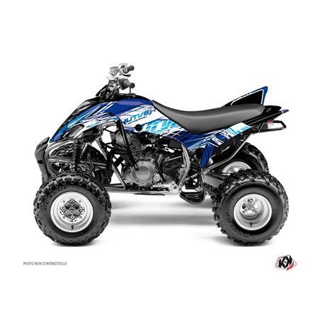 Kit Déco Quad Eraser Yamaha 350 Raptor Bleu (2005-2015)