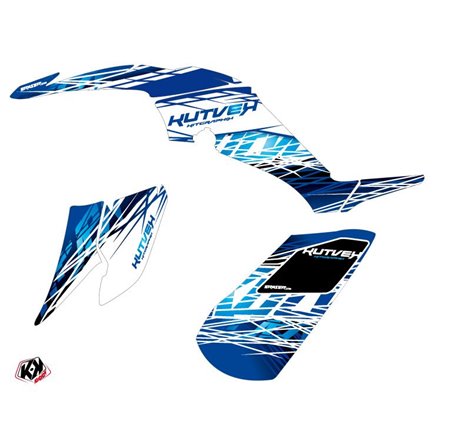 Kit Déco Quad Eraser Yamaha 350 Raptor Bleu (2005-2015)