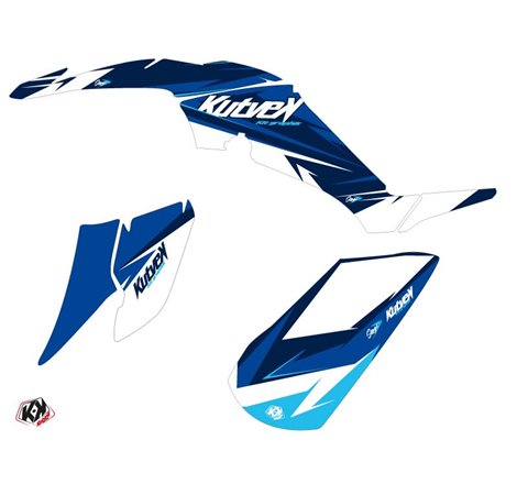 Kit Déco Quad Stage Yamaha 350 Raptor Bleu (2005-2015)