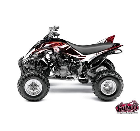 Kit Déco Quad Graff Yamaha 350 Raptor Rouge (2005-2015)