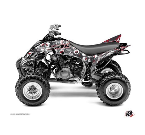 Kit Déco Quad Freegun Eyed Yamaha 350 Raptor Rouge (2005-2015)
