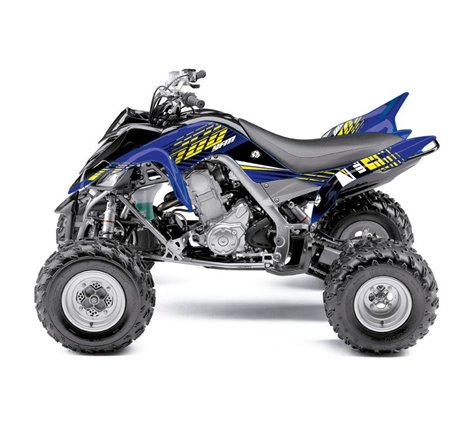 Kit Déco Quad Flow Yamaha 660 Raptor Jaune (2001-2005)