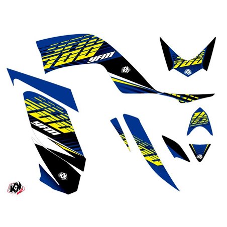 Kit Déco Quad Flow Yamaha 660 Raptor Jaune (2001-2005)