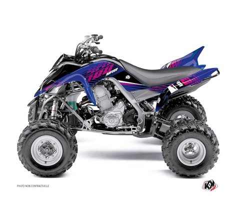 Kit Déco Quad Flow Yamaha 660 Raptor Rose (2001-2005)