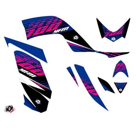 Kit Déco Quad Flow Yamaha 660 Raptor Rose (2001-2005)