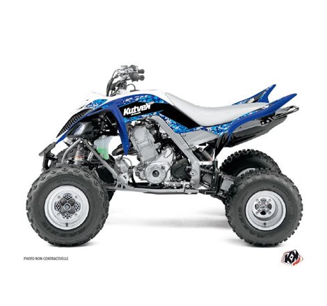 Kit Déco Quad Predator Yamaha 660 Raptor Bleu (2001-2005)