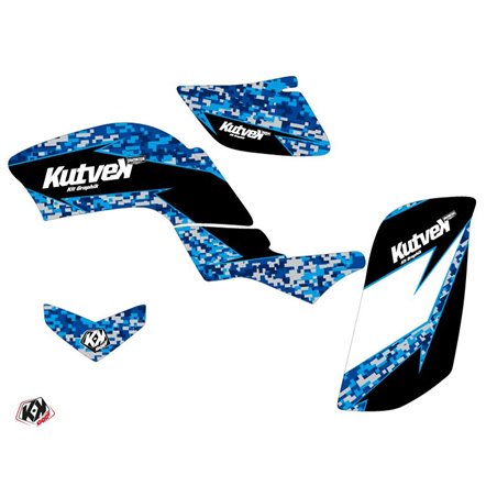 Kit Déco Quad Predator Yamaha 660 Raptor Bleu (2001-2005)