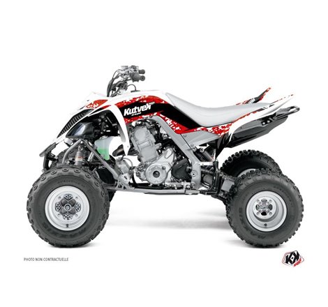 Kit Déco Quad Predator Yamaha 660 Raptor Rouge (2001-2005)
