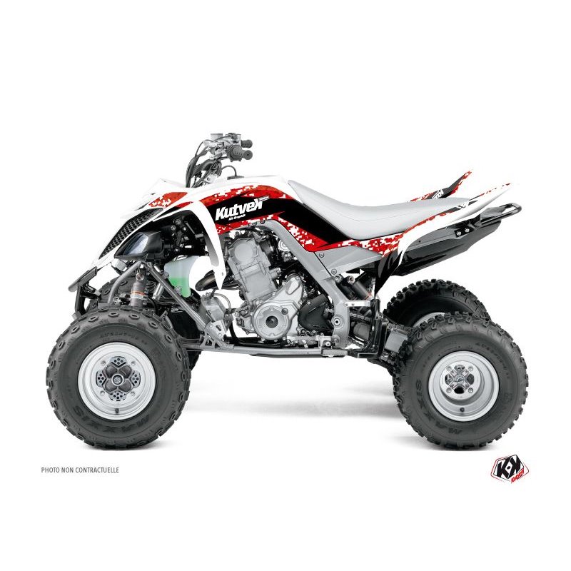Kit Déco Quad Predator Yamaha 660 Raptor Rouge (2001-2005)