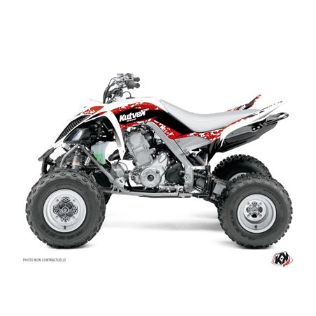 Kit Déco Quad Predator Yamaha 660 Raptor Rouge (2001-2005)