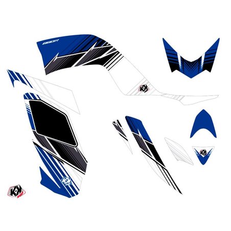 Kit Déco Quad Stripe Yamaha 660 Raptor Bleu (2001-2005)