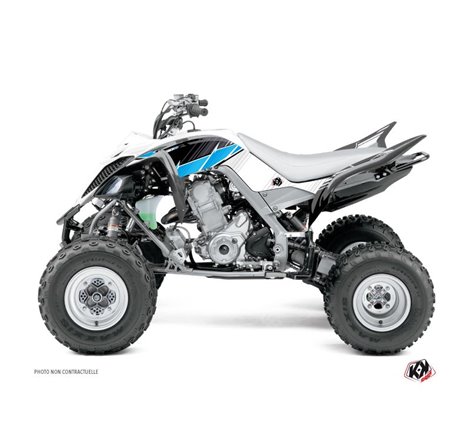 Kit Déco Quad Stripe Yamaha 660 Raptor Noir (2001-2005)