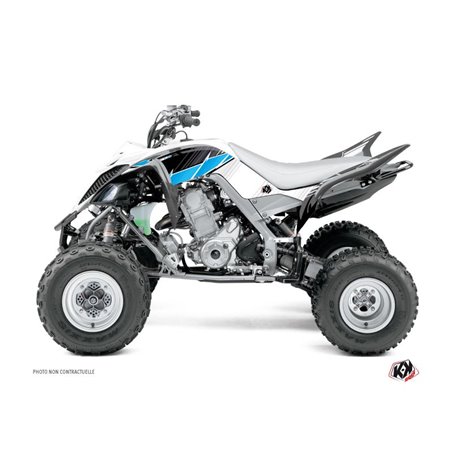 Kit Déco Quad Stripe Yamaha 660 Raptor Noir (2001-2005)