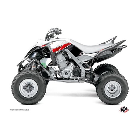 Kit Déco Quad Stripe Yamaha 660 Raptor Rouge (2001-2005)