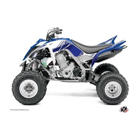 Kit Déco Quad Stripe Yamaha 660 Raptor Bleu Nuit (2001-2005)