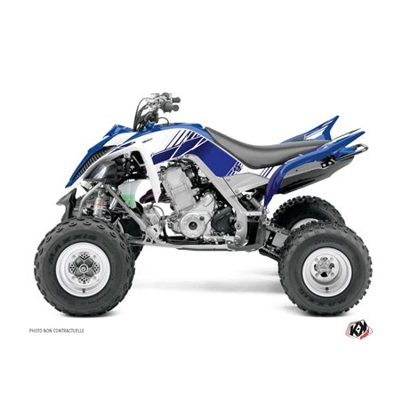 Kit Déco Quad Stripe Yamaha 660 Raptor Bleu Nuit (2001-2005)