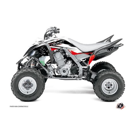 Kit Déco Quad Stage Yamaha 660 Raptor Noir Rouge (2001-2005)