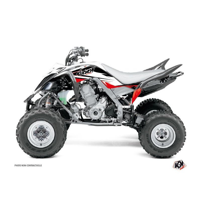 Kit Déco Quad Stage Yamaha 660 Raptor Noir Rouge (2001-2005)