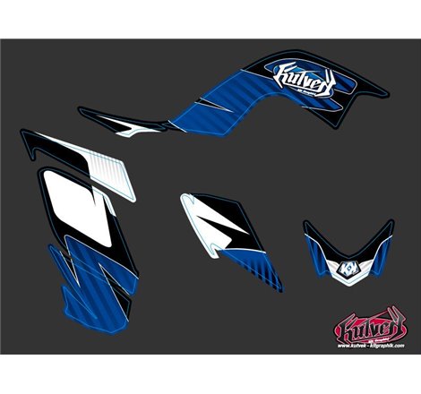 Kit Déco Quad Factory Yamaha 700 Raptor Bleu (2006-2012)