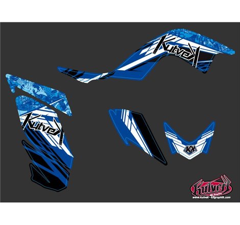 Kit Déco Quad Spirit Yamaha 700 Raptor Bleu (2006-2012)